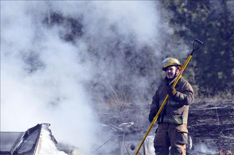 A March 31 private burn in Ronan grew out of control when the wind picked up.