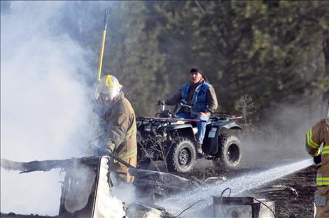 A March 31 private burn in Ronan grew out of control when the wind picked up.