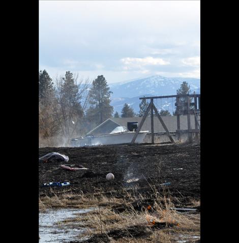 A March 31 private burn in Ronan grew out of control when the wind picked up.