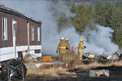 A March 31 private burn in Ronan grew out of control when the wind picked up.