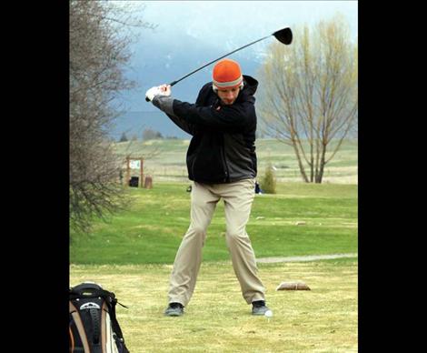 Both JT Probst and his sister, Jacey, are standing out as first-year golfers for Ronan High School.