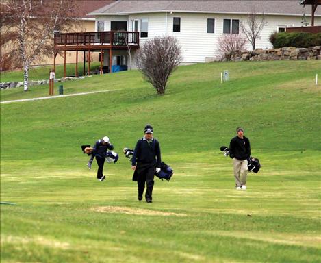 Ronan High golf hosted a nine-team invitational April 15 at Mission Mountain Country Club.