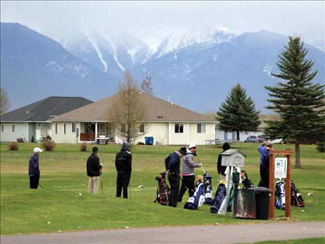 Ronan High golf hosted a nine-team invitational April 15 at Mission Mountain Country Club.