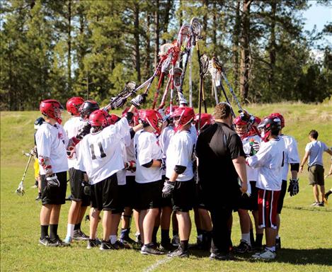 The 10 Sticks Lacrosse team beat the Big Sky Eagles Thursday in Pablo, and have their sights set on winning State.