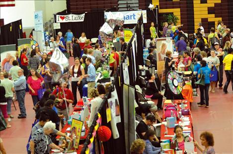 People flock to the Women 4 Wellness event held on May 15.