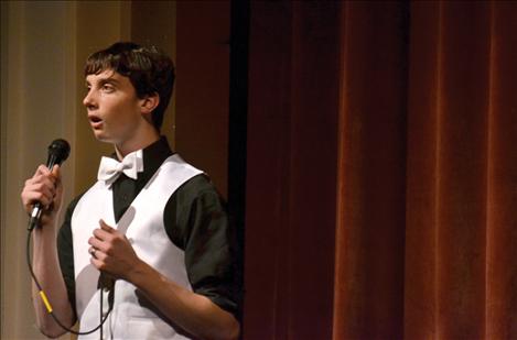 Ryan Dresen performed the aria, "Sento nel core."