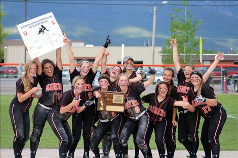 The Ronan Maidens earned their Class B Divisional Champs title by fending off an on-fire, rival MIssion Lady Bulldog come-from-behind team.