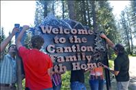 Youth home receives new sign