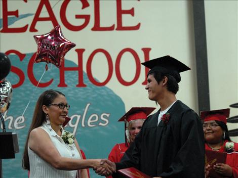 Two Eagle River School Graduate Jordan Roberts