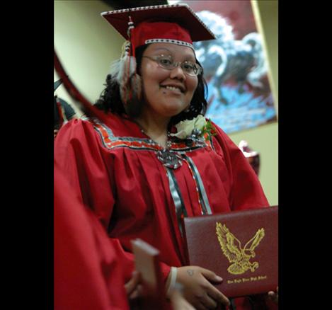 Two Eagle River School Graduate Maklit Charlo