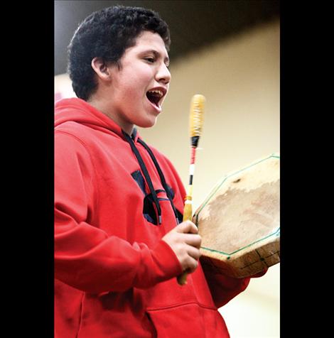 Two Eagle River School student Josiah Nichols