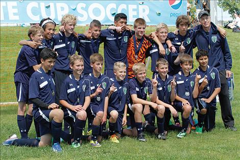 Polson FC U14 state champions