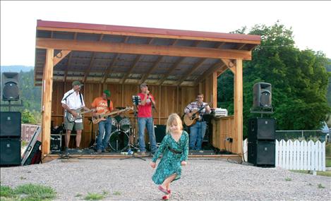 People of all ages get up and dance to Sho Down during the CDC fundraiser.