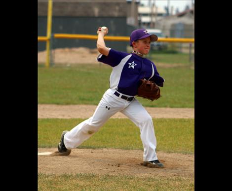 Fisher, Polson 10U pitcher