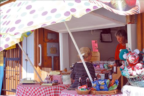 Barbara Kaye sells her cherry crop at Gateway Orchards on Hwy. 35, where her 80-year-old trees are still producing.