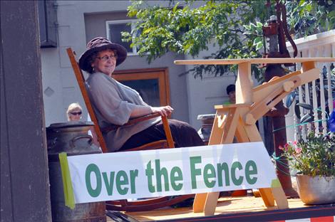 The Ronan Woman's float in the Lake County Fair parade.