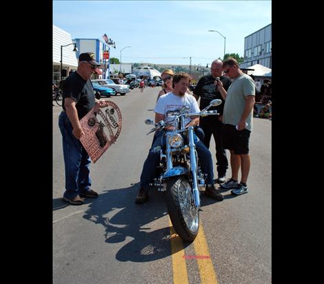 The Best of Show award is presented for best bike.