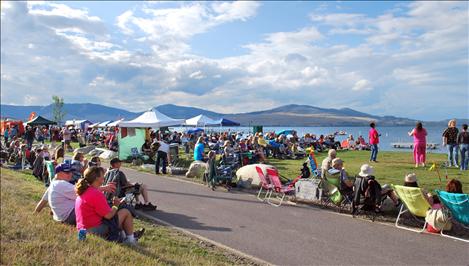  Recent improvements to Salish Point, including a beach area, a new pier and light standards, make the Polson venue the perfect place for enjoying a festival. 