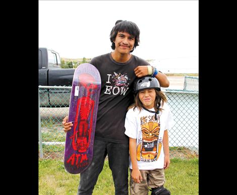 Jordan Armijo and James Charboneau took home top honors at this year’s Skate Jam. 