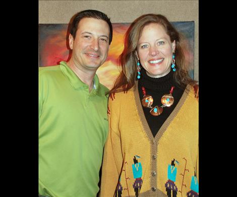 Husband and wife, Matt and Heather Holmes, will exhibit their work at the Ninepipes Museum of Early Montana.