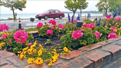 Courtesy photo A beautiful garden, just east of Ducharme Park, was made possible by a directed gift to the Greater Polson Community Foundation.