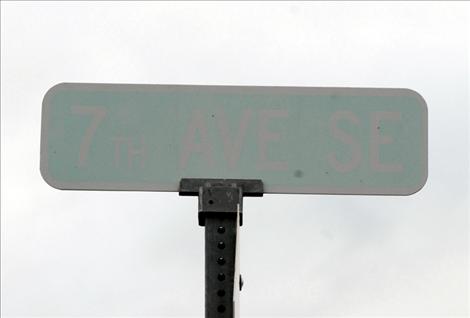 A street or road signs that is hard to read  makes it hard for first responders to find an addres