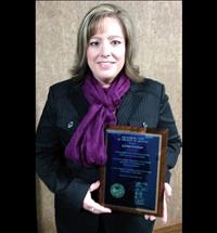 Local judicial assistant awarded employee of year