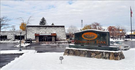 Community Bank will be sold to Glacier Bancorp in early 2015. 