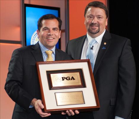 PGA of America Interim President Derek Sprague and Roger Wallace
