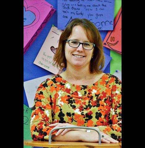 Karen Peterson photo Arlee teacher Anna Baldwin was selected as one of the top five teachers in the nation by the National Education Association. 
