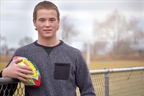 Charlo student Wrangler Gaustad earned second at the Punt, Pass & Kick regional  championship in Seattle.