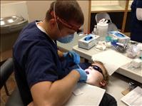 Dentists donate to students