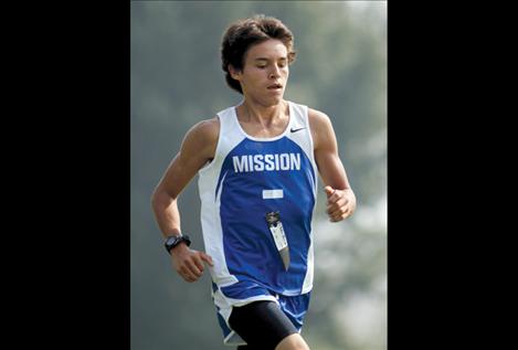 Mission senior Paden Alexander is the 2012 6B-7B conference cross-country champion. Alexander won Saturday’s  divisional race in 15:56, 34 seconds ahead of the second-place runner.