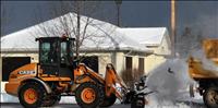 City snow blower hits the streets