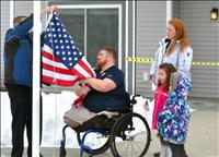 Veteran given mortgage free, specially-adapted home
