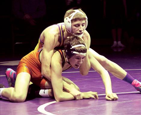 Pirate Parker Adler wrestles Chief Seth Cheff