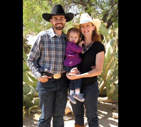 Matthew Connally, wife Jamie and 2-year-old daughter Amelia moved to Pablo in January when Connally officially became pastor of the Pablo Church of the Nazarene.