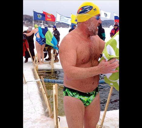 Mark Johnston brought home four medals after competing Feb. 21 in the US Winter Swimming Championship in Vermont and earning two first place finishes.