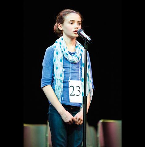 Taleah Hernandez, spelling bee winner