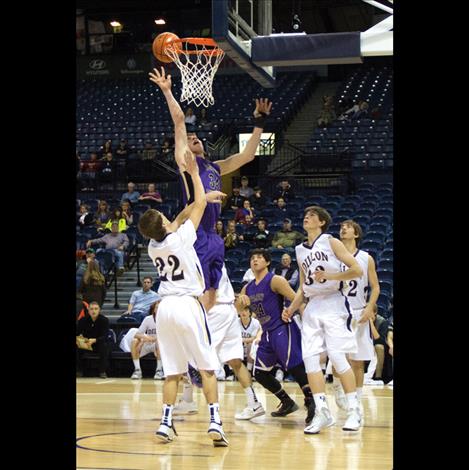 Pirate Matthew Rensvold proved to be a force at State posting a combined 27 points over the two games played.