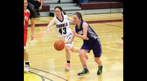 Sisters Shayna and Cheyenne Nagy square off as opponents at Tuesday’s All Star game.