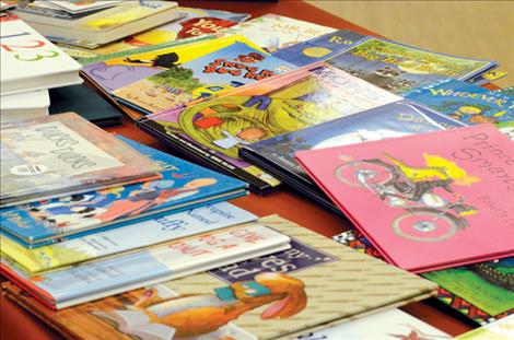  Hundreds of books were donated at the Arlee Head Start Book Drive to replace those lost after methamphetamine residue was discovered in the center.