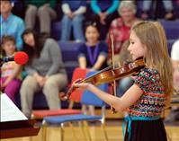 Linderman holds talent show