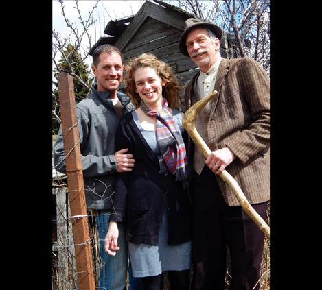 left to right: Shawn Ashcraft, Anna Lewing and Neal Lewing 