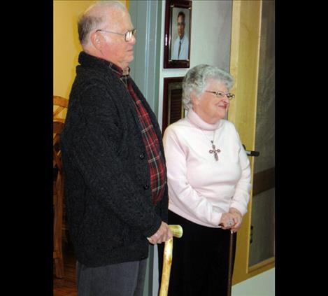 Bill and Esther “Pink” McDonald, parents of Dr. Robert McDonald, attended the dedication of a special consultation room in honor of their late son at Providence St. Joseph Hospital May 6. McDonald drowned on Flathead Lake last summer while kayaking.