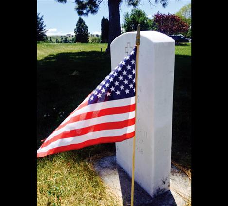 Local veterans hope to eventually establish a  permanent site for  retiring flags, close to  the military markers at Lakeview Cemetery. “We’re next to all the  veterans that bled for this flag,” John Miller, retired Marine Corps veteran, said. “It would be an honor to have something here.”