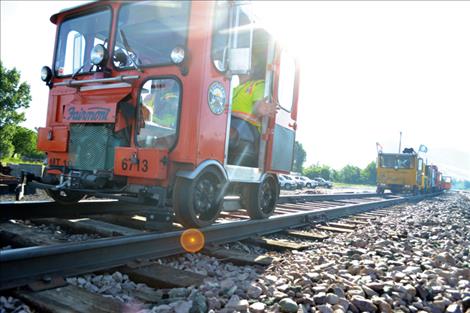 The click of the steel wheels on rails is part of the nostalgic allure of operating a railcar.