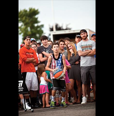 Cooper Firth, 13, of Idaho, won the men’s 3-point shooting  competition. He is one of the youngest winners in the history of the 23-year event.