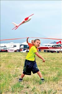 Using wings to grant wishes for kids