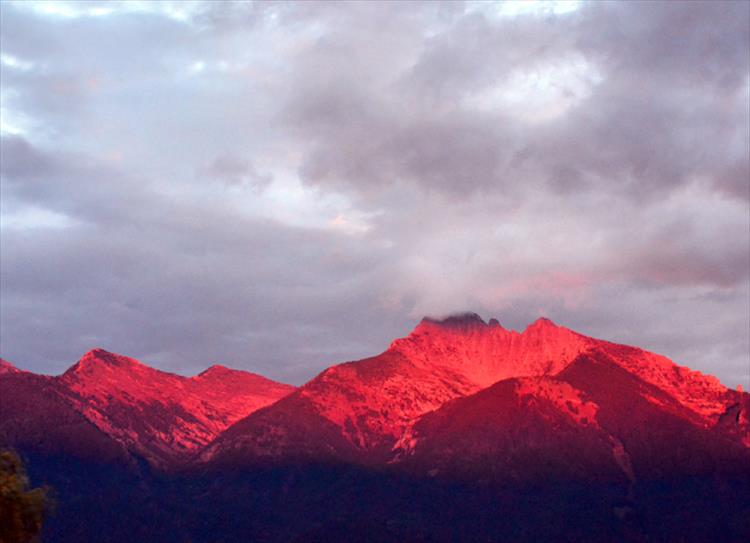 Mission Mountain Sunset
